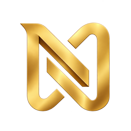 NOVELLA TRADE gold N monogram